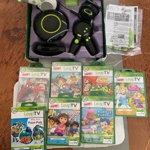 LeapTV Educational Gaming System - Black and Green